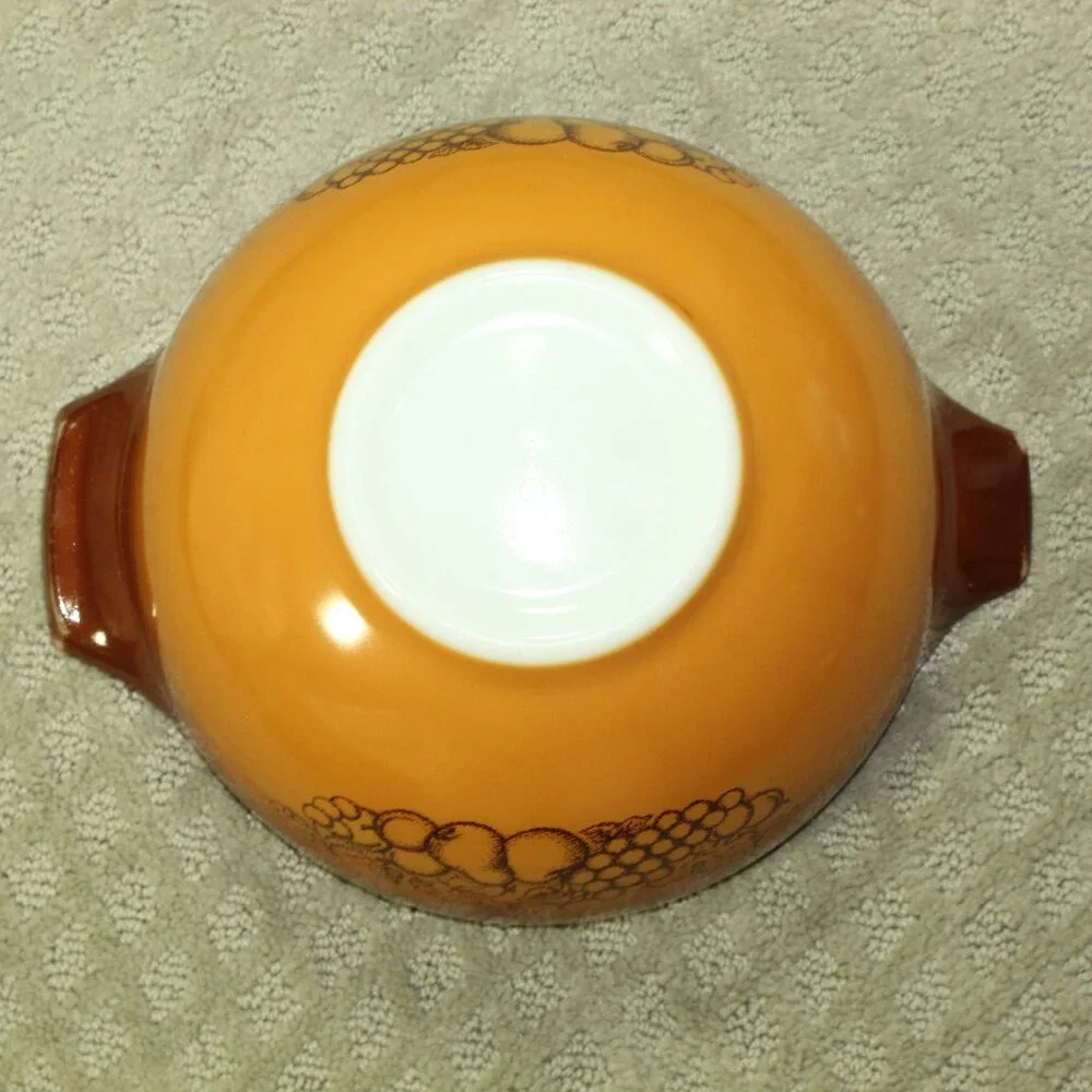 Vintage Pyrex Old Orchard Cinderella Bowls Set Of 2 (443, 444) EUC!